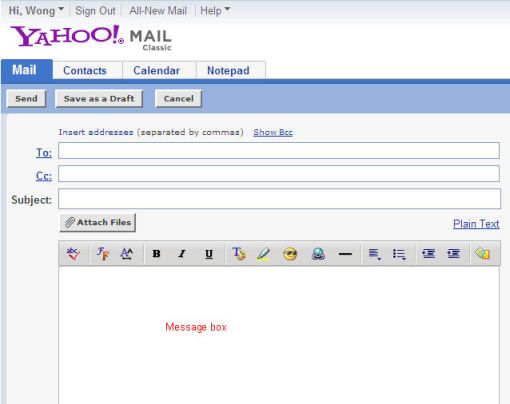how do i log out of yahoo mail